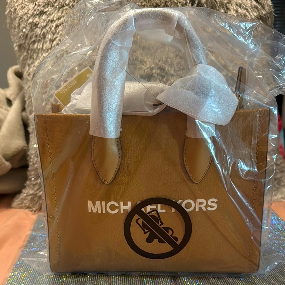 Michael Kors Tan Tote Bag